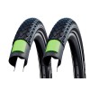 Schwalbe Green Marathon Urban/hybrid 700 x 35c tyres + Optional tubes