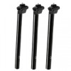 M-Wave 350mm black  seat post + clamp Multi Diameters