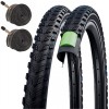 Schwalbe Marathon 365 MTB 700 x 45c Bike Tyres + Optional Tubes