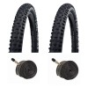 Schwalbe Tough Tom 29 x 2.25 MTB Bike Tyres + Optional Tubes
