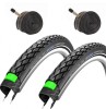 Schwalbe marathon Greenguard Urban/hybrid 700 x 38c tyres + Optional tubes