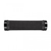 Standard black handlebar grips