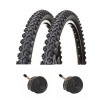 Oxford Delta 18 x 1.95 MTB Bike Tyres + Optional Tubes