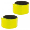 2 x M-Wave snap on Hi-Vis Bands