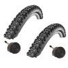 schwable black Jack MTB 18 x 1.90 Bike tyres + optional tubes