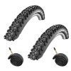 Schwalbe Black Jack MTB 24 x 2.10 Bike Tyres + Optional Tubes