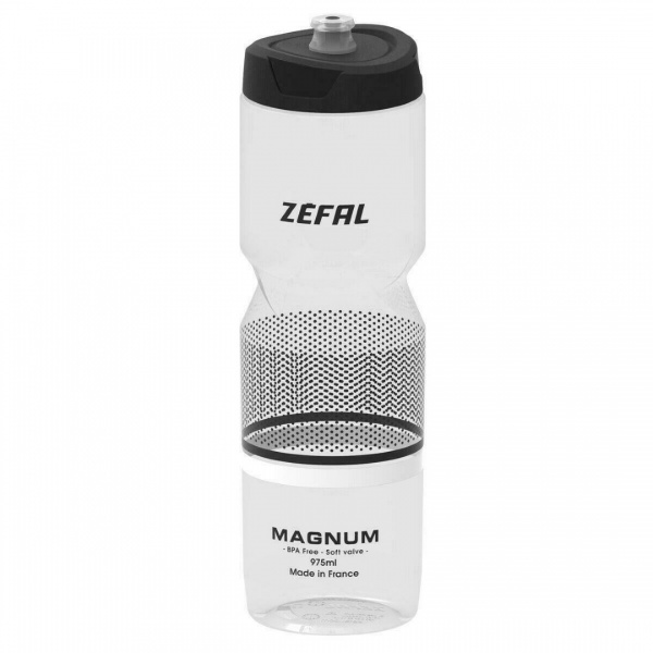 Zefal Magnum II water 975ml bottle + Optional holder